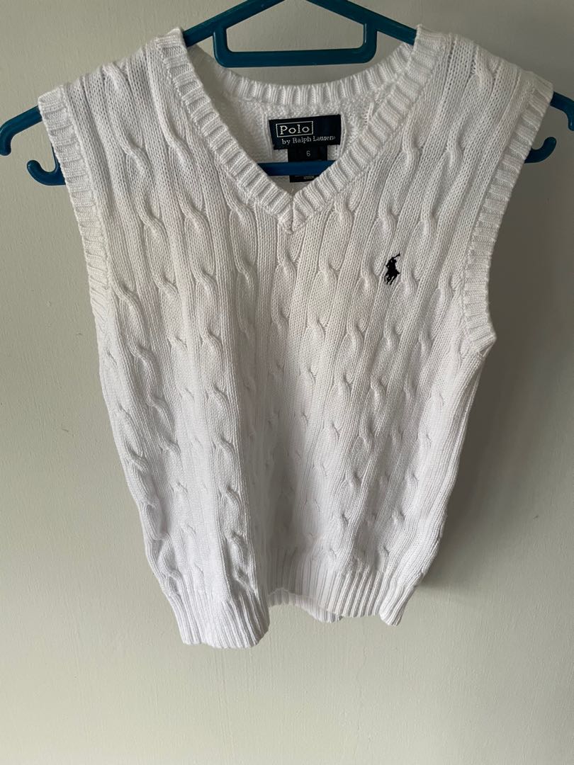 White ralph cheap lauren vest