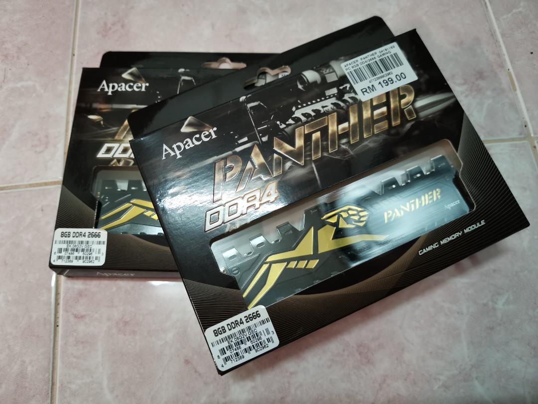 Apacer panther discount ddr4 8gb 2666