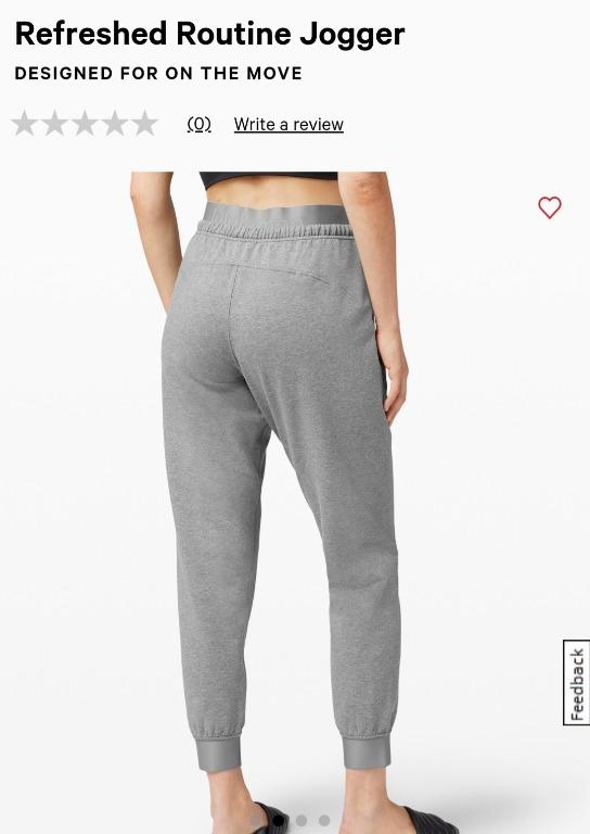 refreshed routine jogger size 4 lululemon Women s Fashion Bottoms Other Bottoms on Carousell