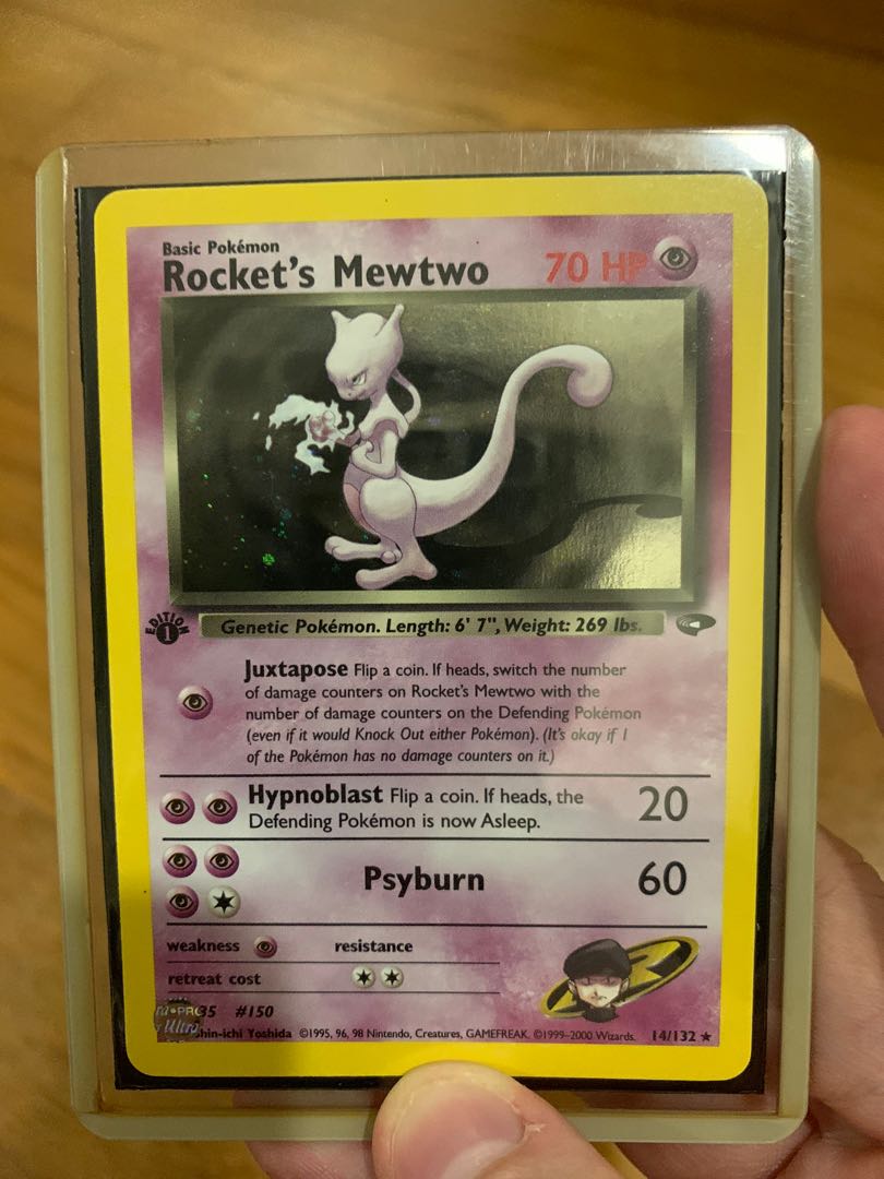 Rocket's Mewtwo (14/132) [Gym Challenge 1st Edition]