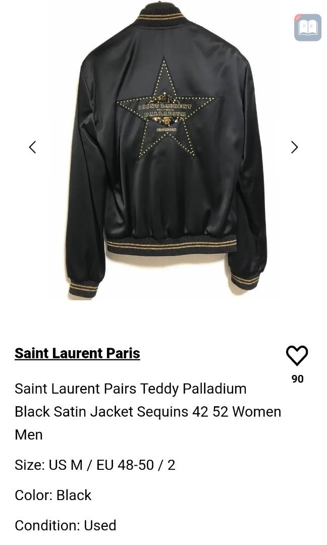 Saint laurent palladium clearance jacket