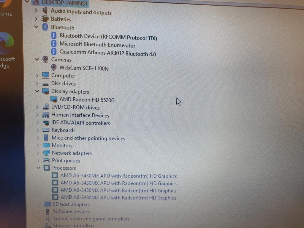 Amd radeon hd sales 6520g driver windows 10