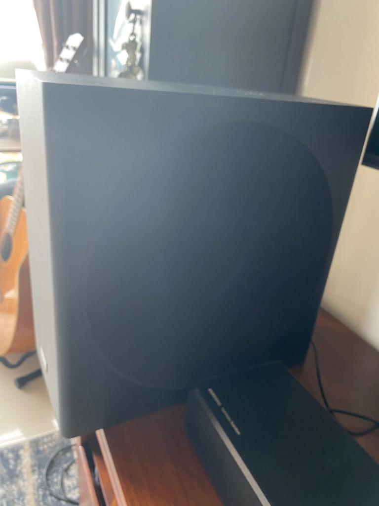 Samsung Harman Kardon Sound bar with Dolby Atmos HWQ80R, Audio, Soundbars, Speakers