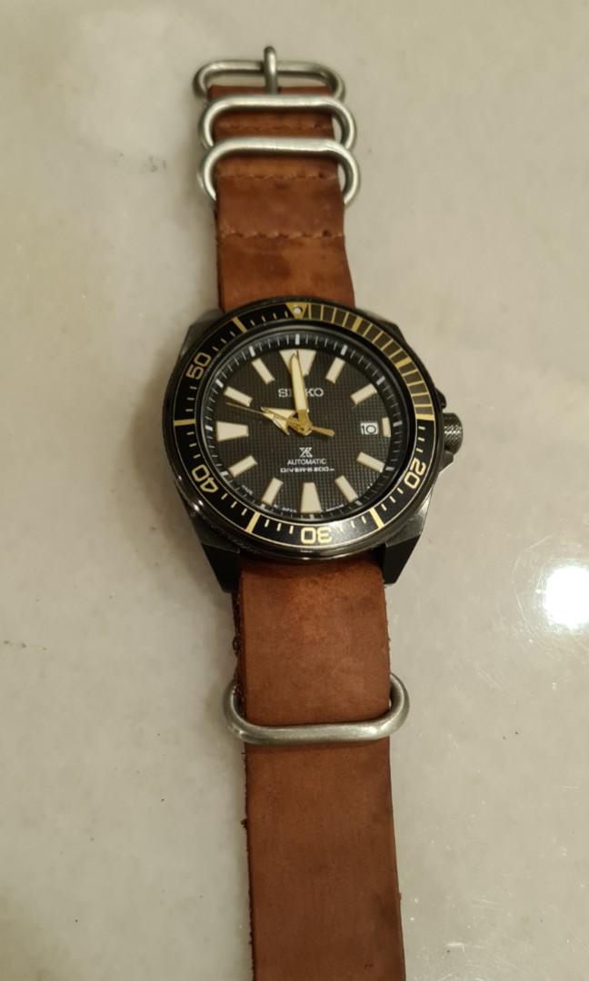 Seiko samurai negro best sale