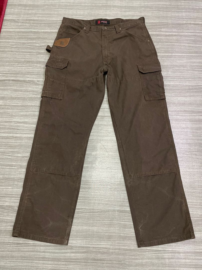 Seluar cargo WRANGLER double knee( RIGGS WORKWEAR BY WRANGLER), Men's  Fashion, Tops & Sets, Formal Shirts on Carousell