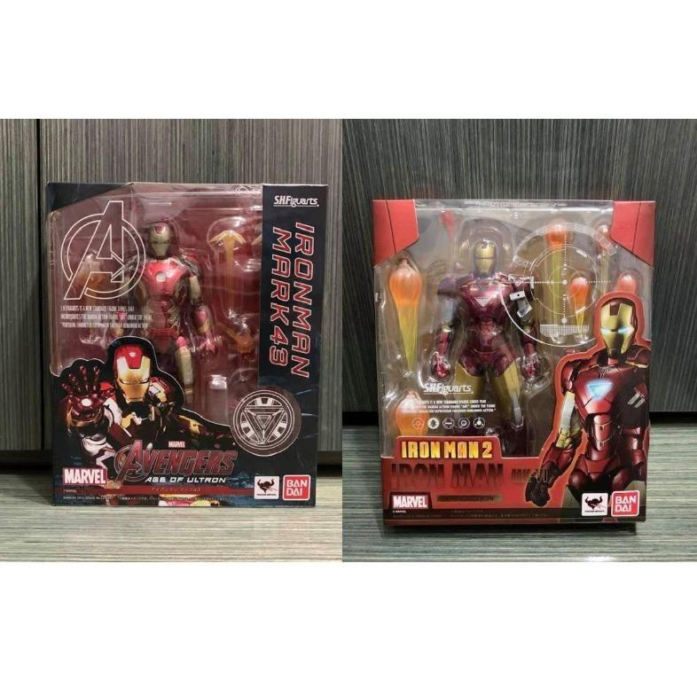 全新日版shf Marvel Ironman Mark 6 Mark Vi 港版mark 43一共2盒hot Toys Avenger Cosbaby Eg Rg Mg 玩具 遊戲類 玩具 Carousell