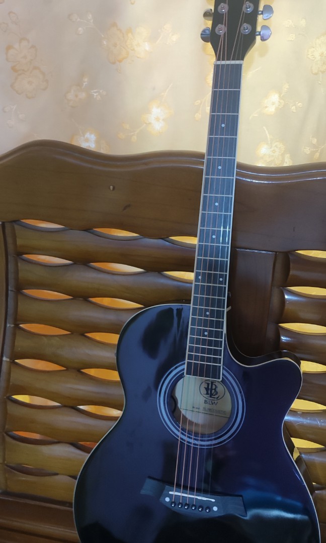 SLIM BODY GUITAR BLW Slimcoustic Semi Acoustic Electric Guitar