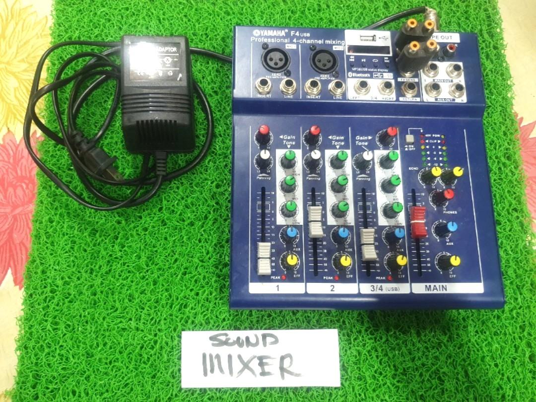 Sound Mixer (Category: Soundbars, Speakers & Amplifiers) located in Pasig City. Submitted by dian_rhye (Listing ID 1065875912, Image 1). Description: - Rarely used - Payment: BPI, GCash, COD.