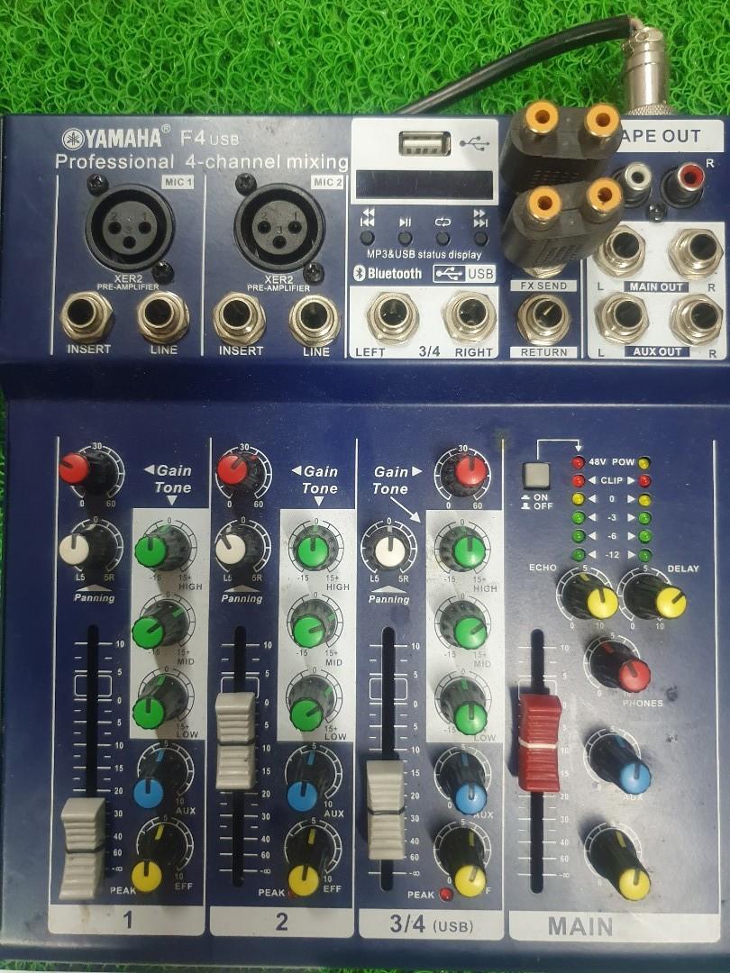 Sound Mixer (Category: Soundbars, Speakers & Amplifiers) located in Pasig City. Submitted by dian_rhye (Listing ID 1065875912, Image 2). Description: - Rarely used - Payment: BPI, GCash, COD.