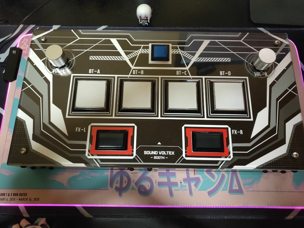 Sound Voltex Controller SDVX for PC (Keyboard + Mouse input