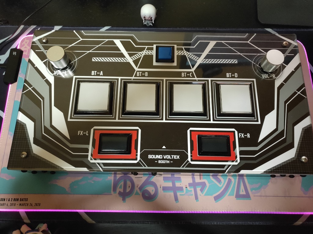 Sound Voltex Controller Sdvx For Pc Keyboard Mouse Input Video Gaming Gaming Accessories Controllers On Carousell