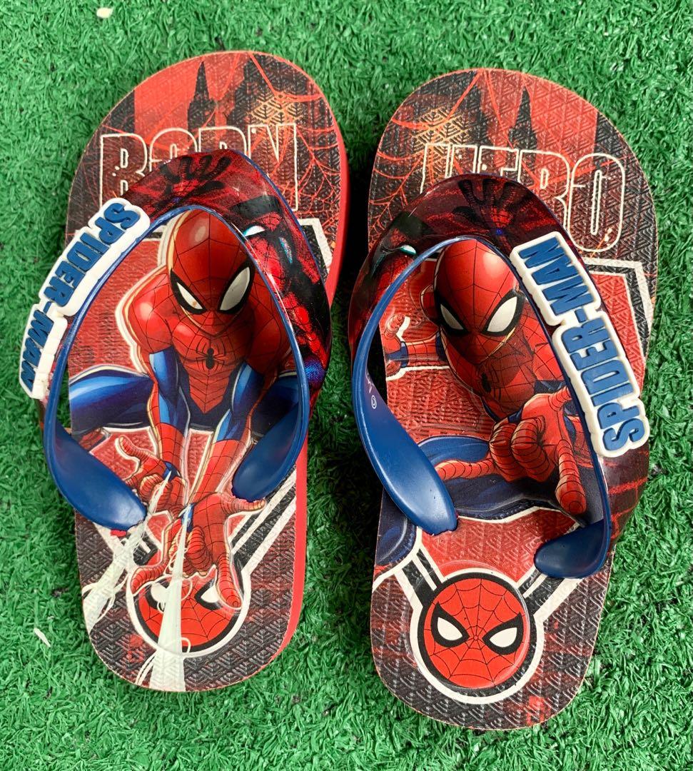 spiderman slippers size 1