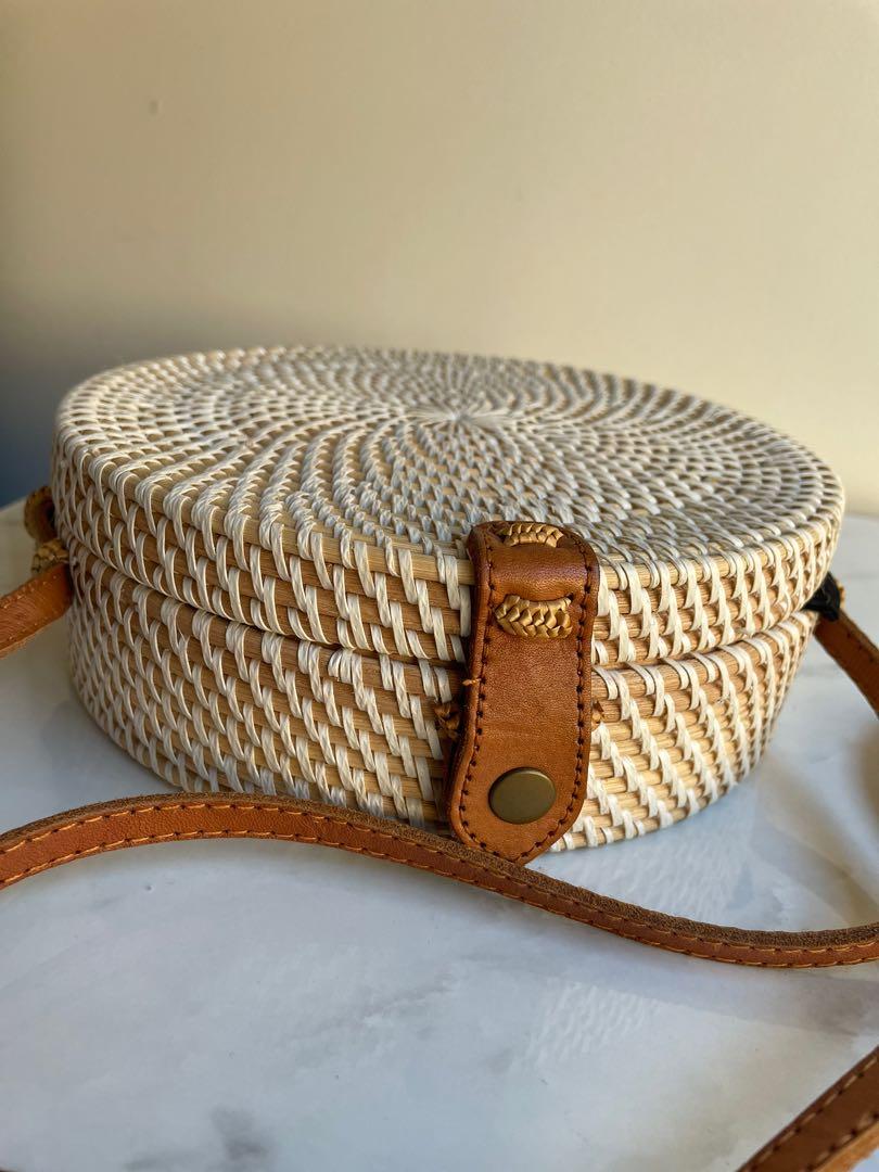 Round rattan bag sportsgirl sale