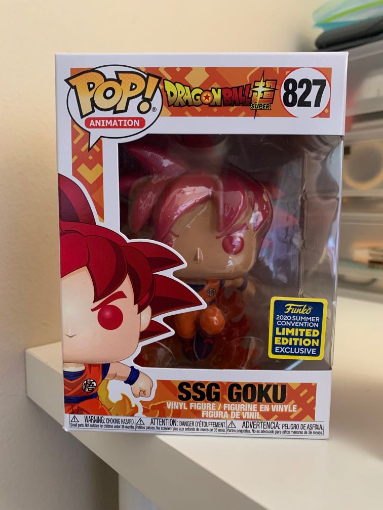 DragonBall SSG Goku Funko Pop 2020 Summer Convention Hobbies