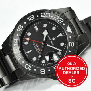 Ocean one gmt black dlc discount