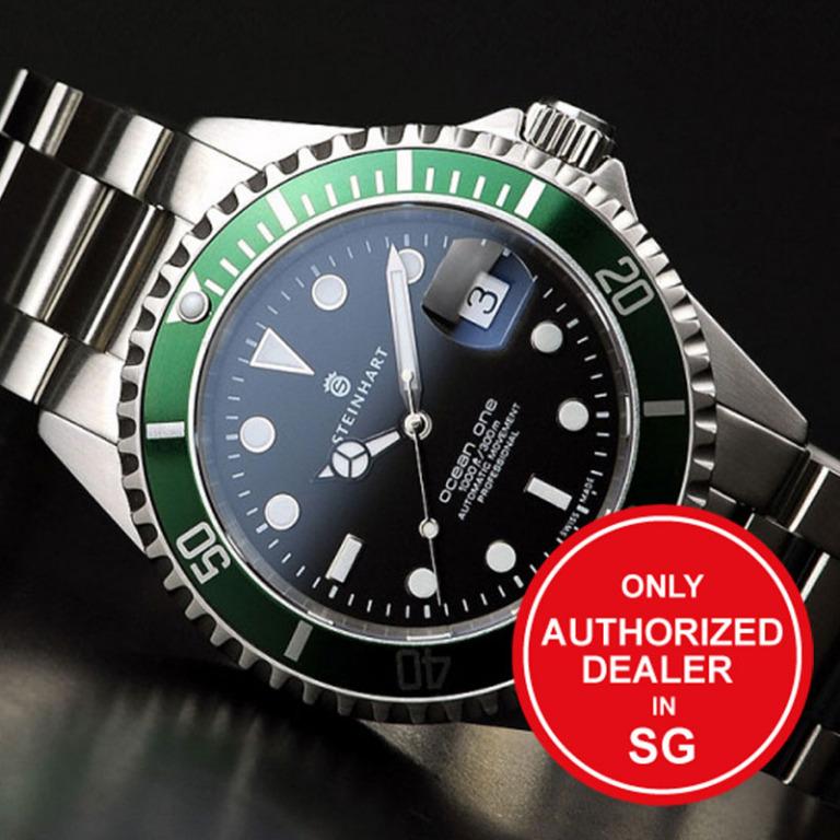 Steinhart Ocean 1 Green Men s Fashion Watches Accessories