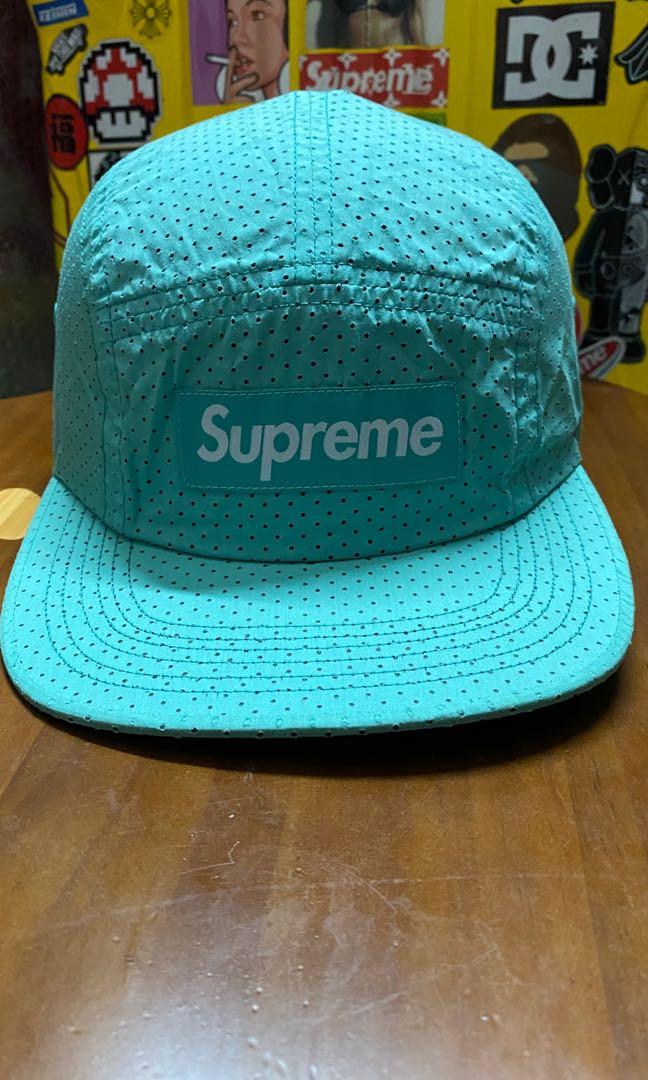 Supreme perforated sales camp cap