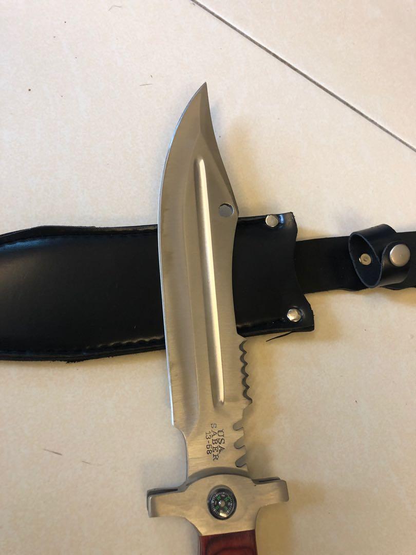 Survival Knife (USA Saber), Men's Fashion, Watches & Accessories