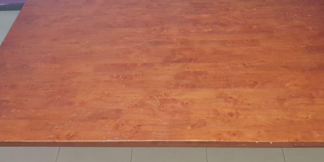 Table (Category: Tables & Sets) located in Singapore. Submitted by nusalih (Listing ID 1091650024, Image 3). Description: Table ONLY. Good Condition Length 58 cm Width 34 cm Height 29 cm Six sitting table size Nego.