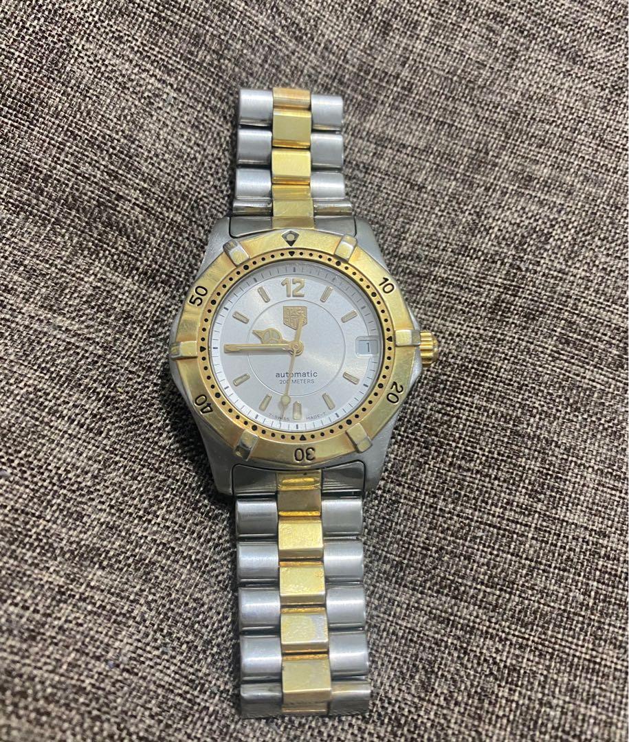 Tag Heuer Professional Automatic Twotone WK2221 Junior Size (Category: Luxury Watches) located in Manila. Submitted by jperks0102 (Listing ID 1091535907, Image 1). Description: Good condition! Visit my fb page, MyWatch0102. Thank you.