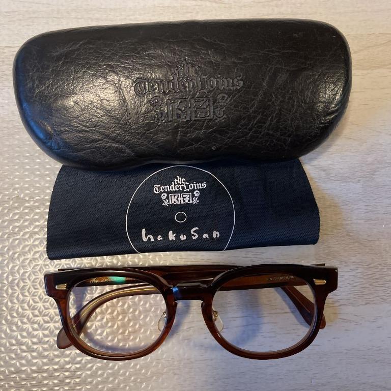 東京白山眼鏡店限定TENDERLOIN × 白山眼鏡框，賽璐珞材料，日本