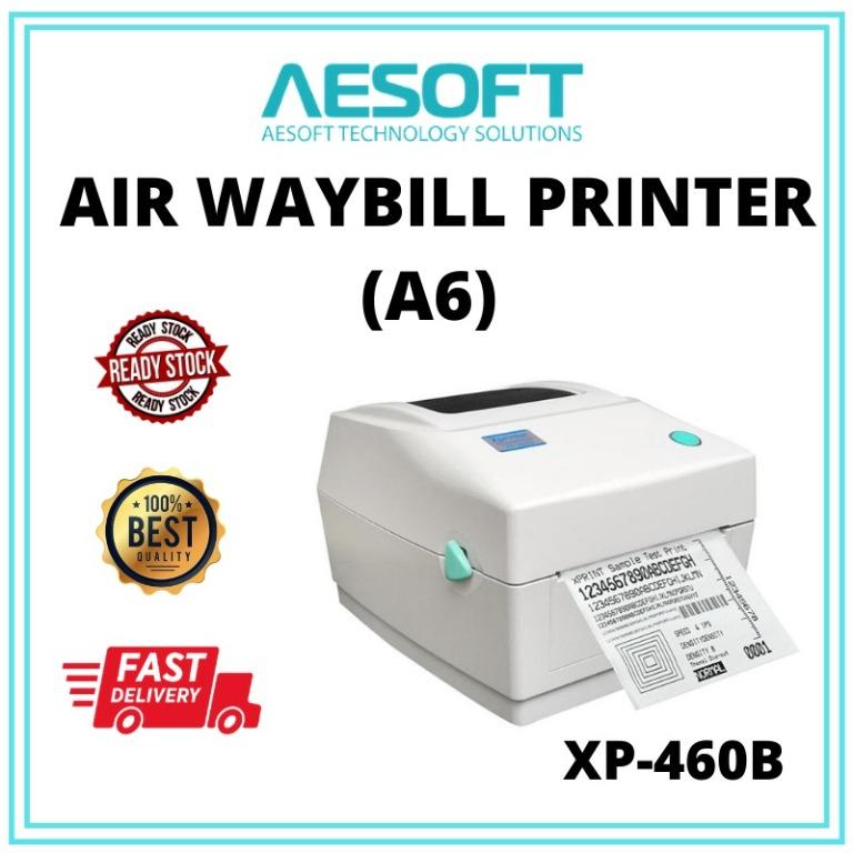 Thermal Printer A6 Xprinter 460b Shopee Air Waybill Printer Barcode Shipping Label Consignment Note Electronics Computer Parts Accessories On Carousell