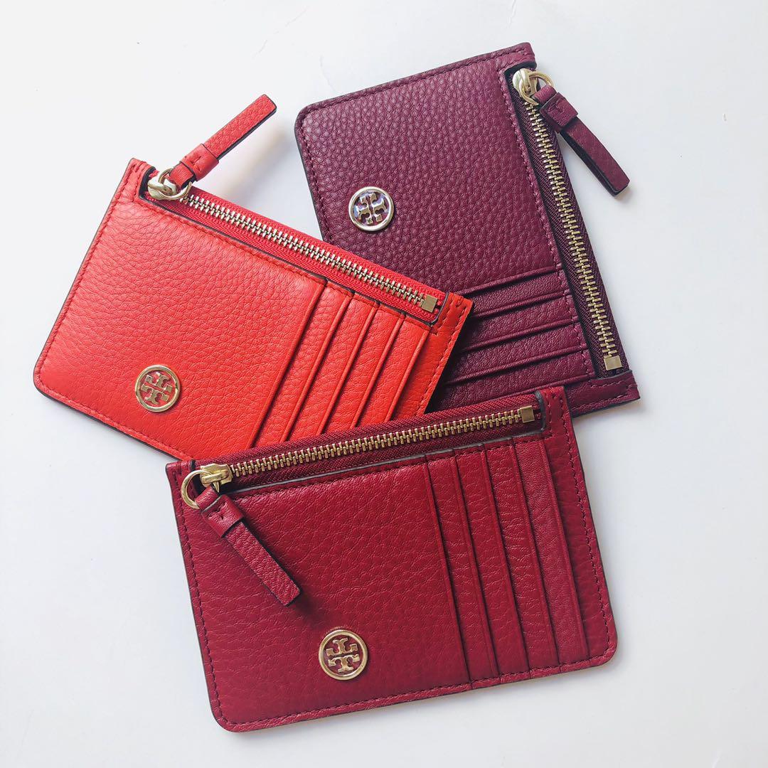 8色 Tory Burch Card Holder DESCRIPTION THEA MULTI GUSSET ZIP CONTINENTAL