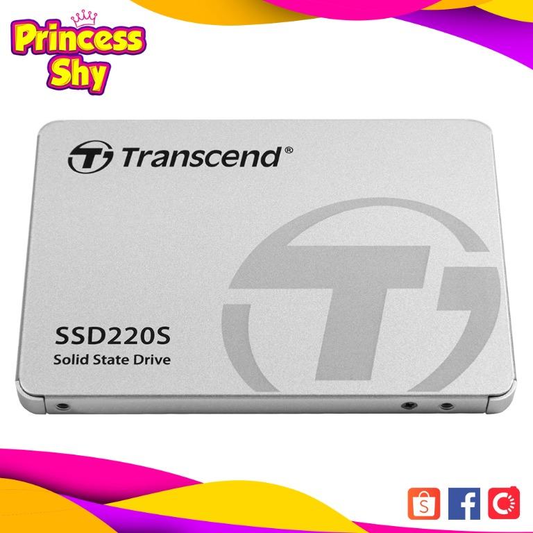 Transcend 240GB SSD220S 2.5" Solid State Drive SSD TS240GSSD220S (Category: Hard Disks & Thumbdrives) located in San Juan City. Submitted by princessshyph (Listing ID 1091511089, Image 1). Description: Brand Transcend Form Factor 2.5 inches Digital Storage Capacity 240 GB Hardware Interface SATA 6.0 Gb/s Read Speed 550 Megabytes Per Second Boost your computer's speed and capacity with a Transcend SSD Max. Read 550MB/s, Max. Write 450MB/s Powerful