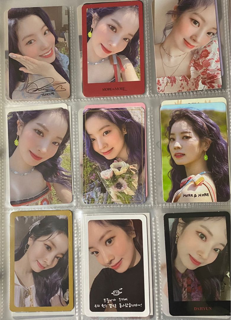 TWICE Dahyun More and More PC Set, Hobbies & Toys, Memorabilia