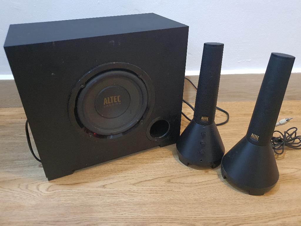 Used altec lansing speakers top