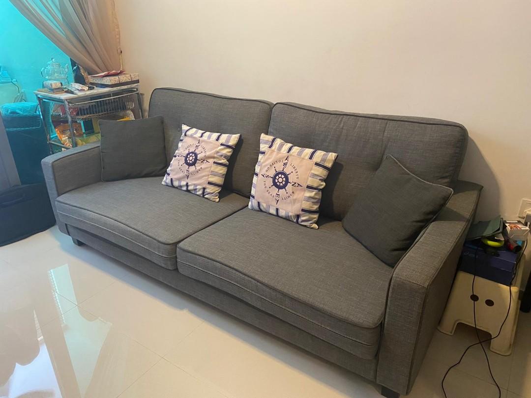 Used Fabric Sofa for Sale, Furniture & Home Living, Furniture, Sofas on