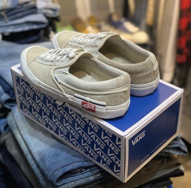 Vans slip on discount cap lx marshmallow