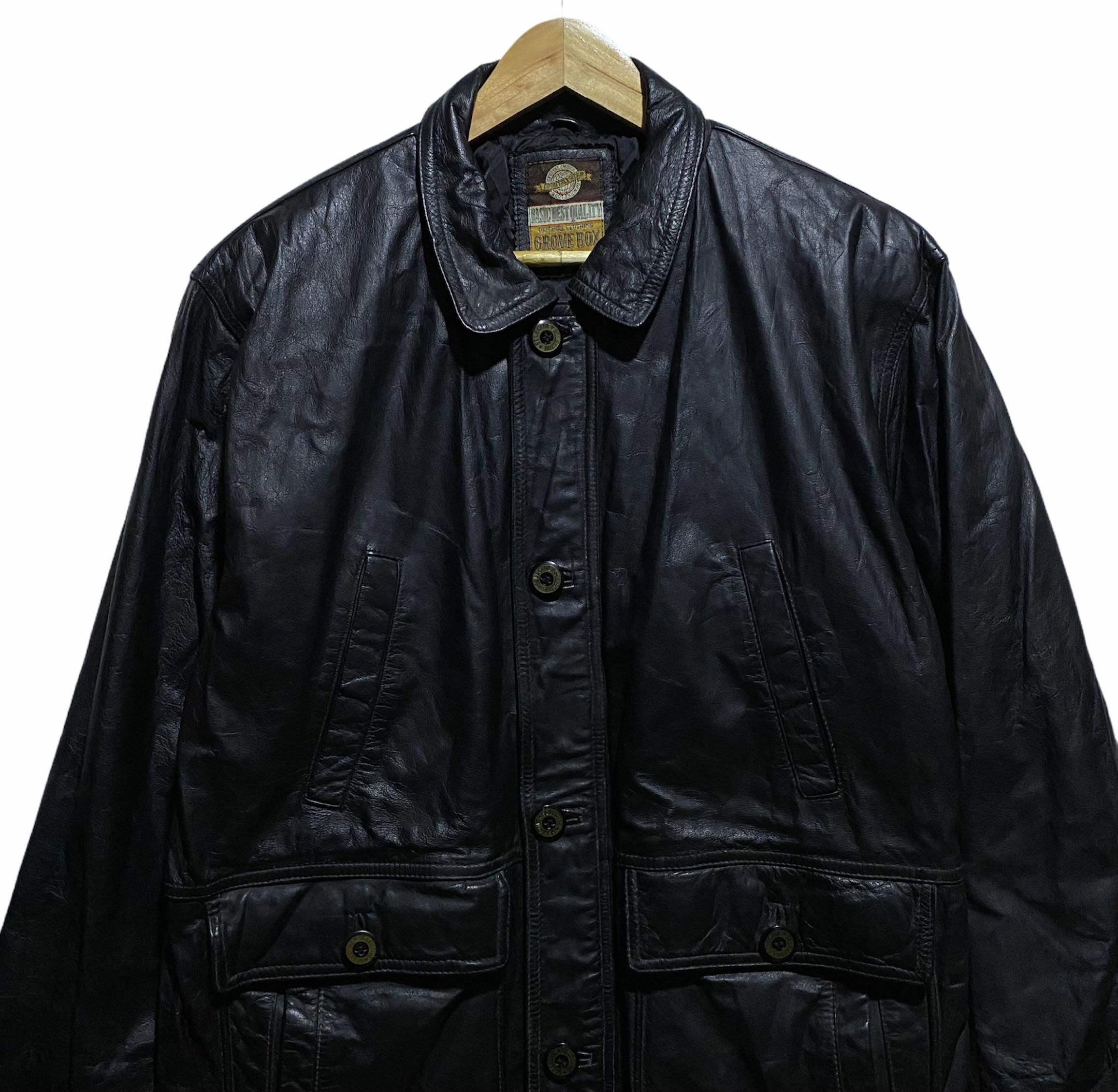 Vintage Leather Coat Jacket Men s Fashion Coats Jackets and