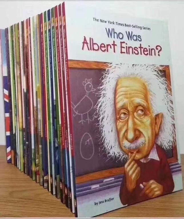 Who was / Who is series (160 books, from $479), 興趣及遊戲, 書本