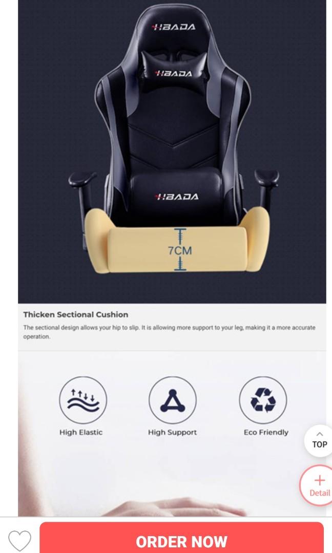 Xiaomi Hbada ergonomic gaming chair office chair, Furniture & Home