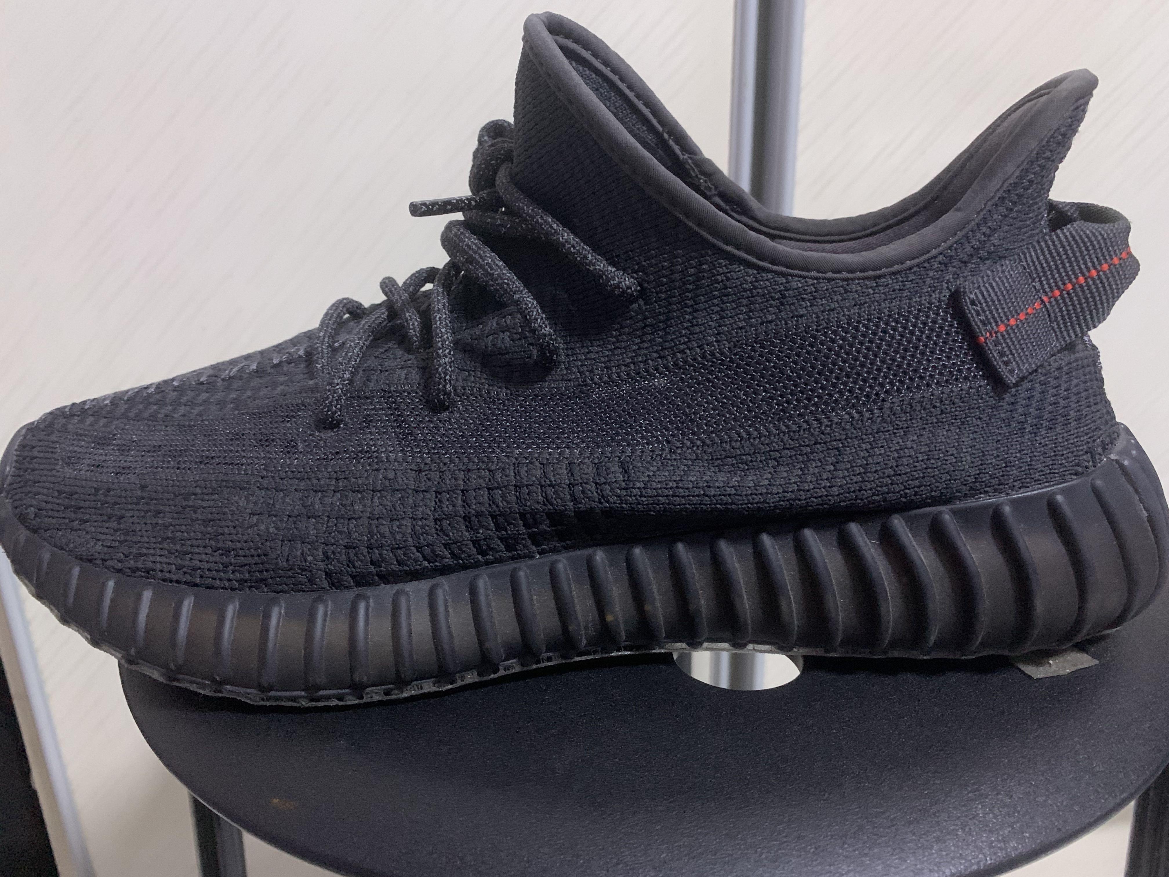 Yeezy 350 v2 black non reflective, Men 