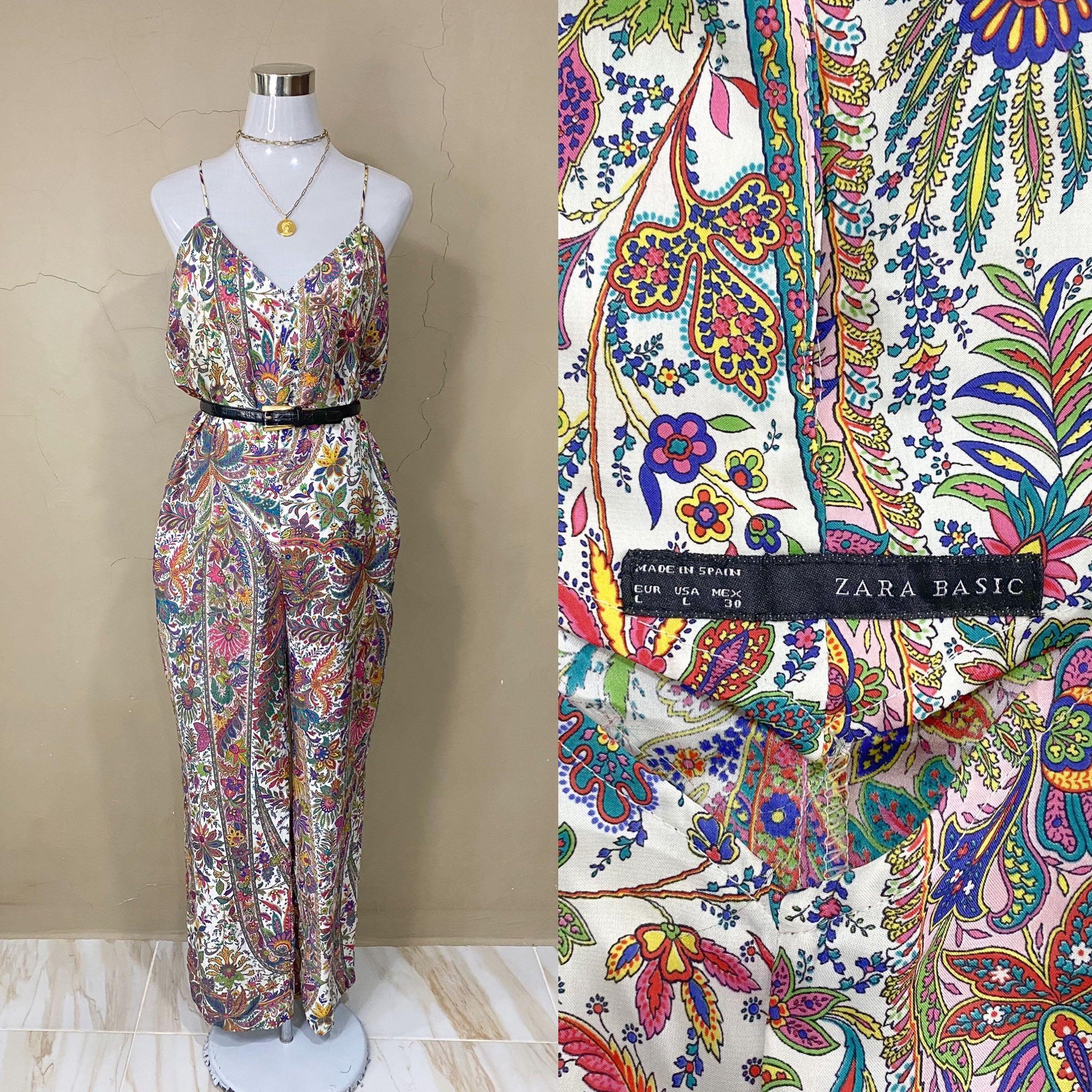 Zara Paisley Jumpsuit