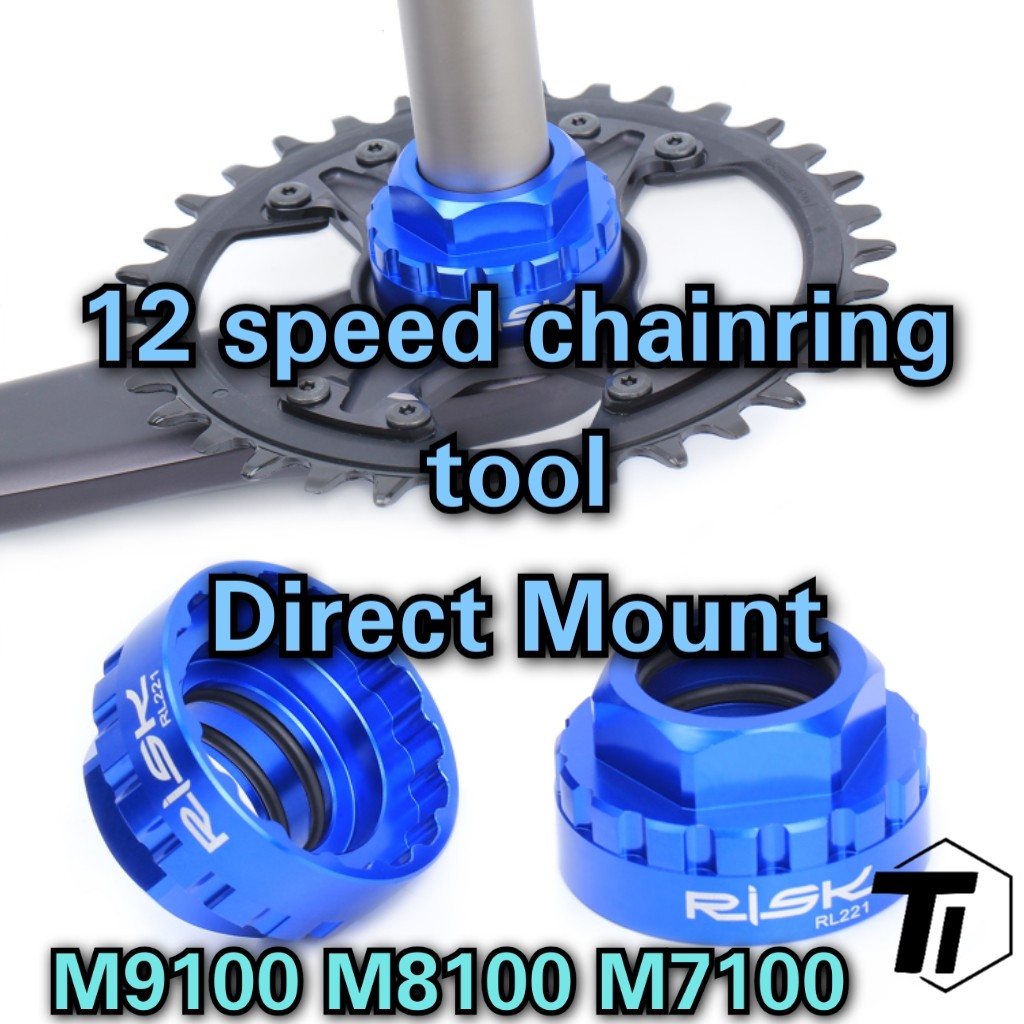 Shimano top chainring tool