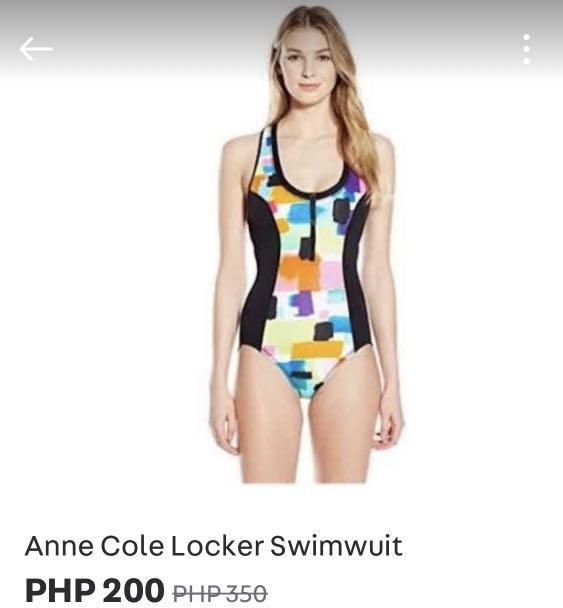 1 piece Anne Cole Locker Swimsuit Women s Fashion Swimwear Bikinis Swimsuits on Carousell
