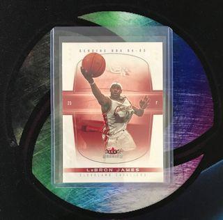2004-05 Fleer Genuine #26 LeBron James