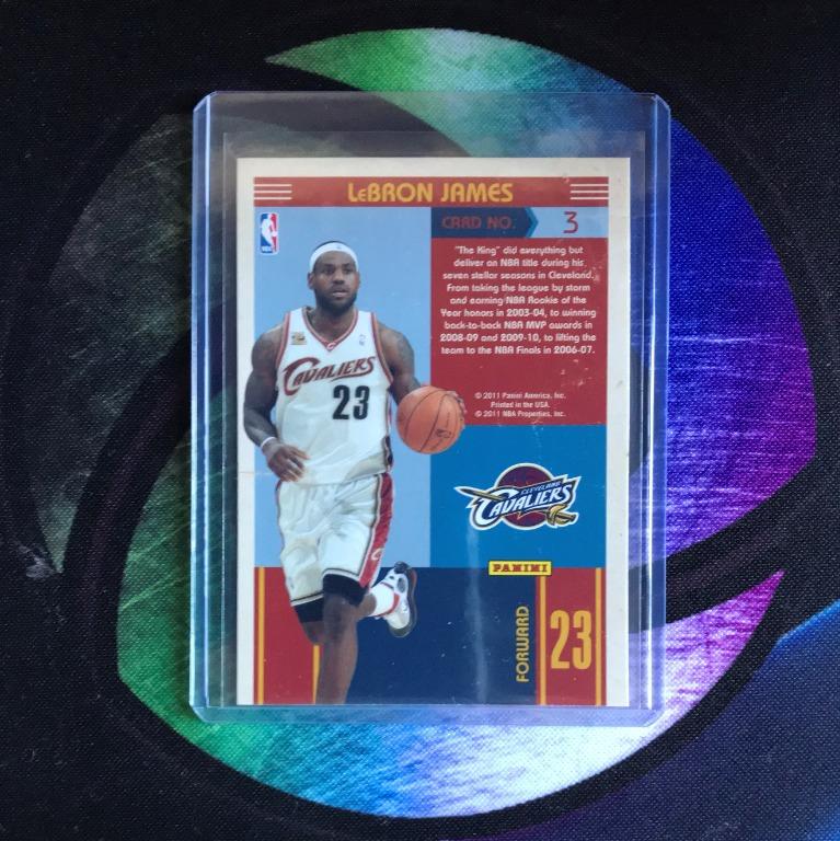 2010-11 Classics Blast From The Past #3 LeBron James (Category: Raw Singles) located in Makati City. Submitted by dcjacob (Listing ID 1095500673, Image 2). Description: Card/s Location: Makati - Near City Hall Payment: Thru GCash, BPI & Security Bank Happy Collecting <(^_^)>.