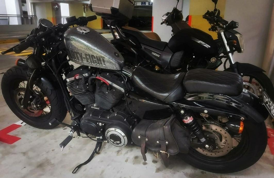2014 harley shop sportster 48