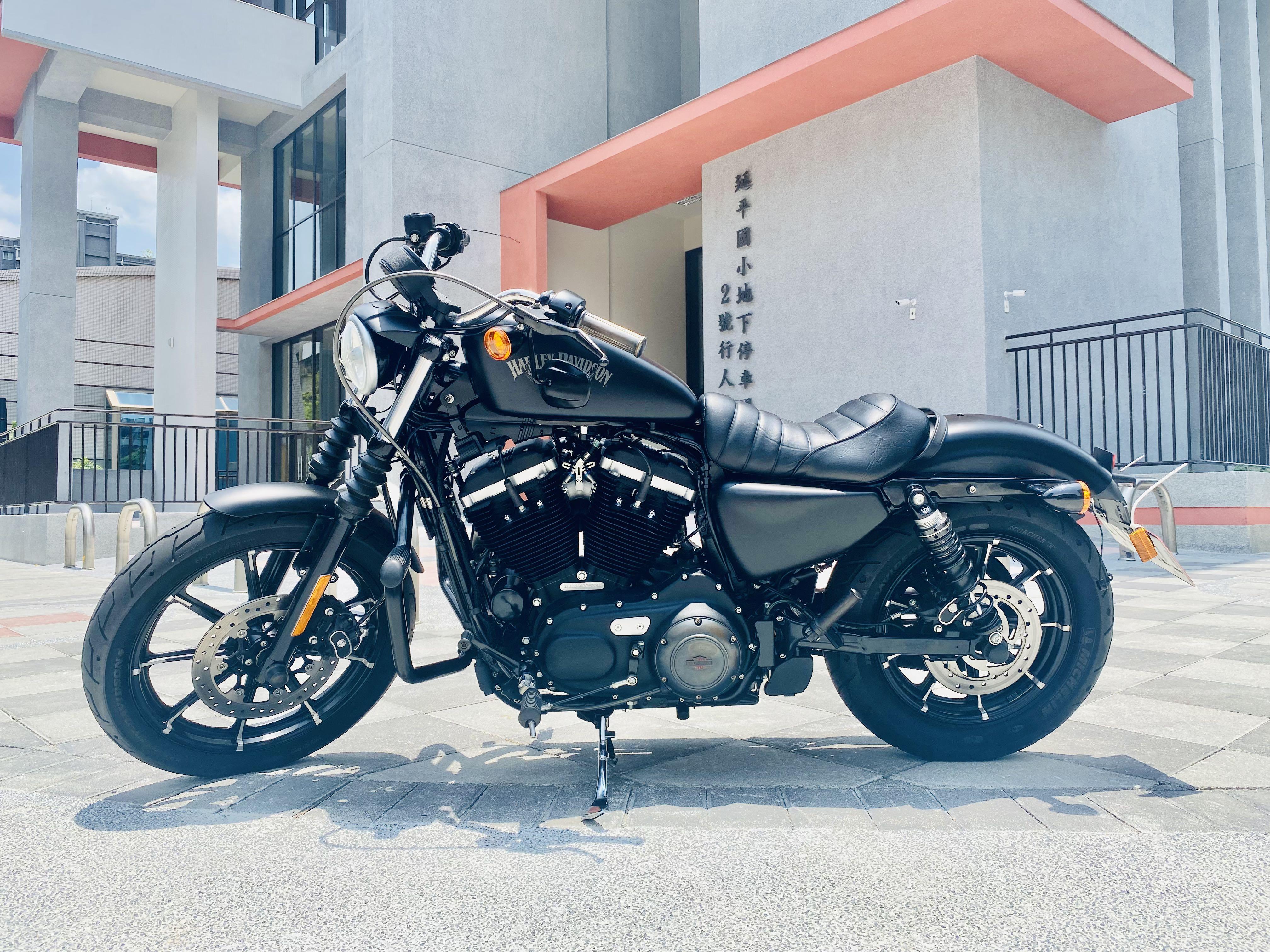 2018年哈雷Sportster XL883N Iron ABS 太古車只跑三千公里嬉皮美式883, 機車, 重機在旋轉拍賣
