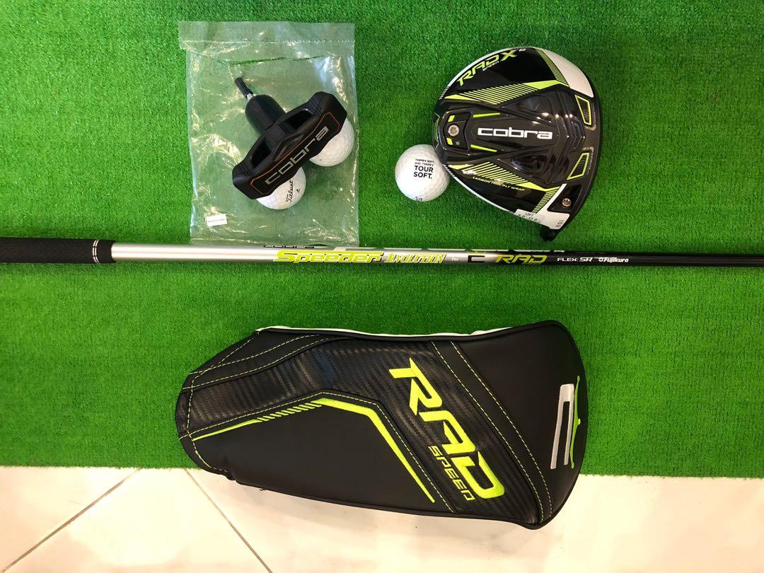 2021 Cobra RADSPEED XB Driver (10.5deg) [With Fujikura Speeder Evolution  (SR Flex) Graphite Driver Shaft Option] [100% Authentic] [Excellent