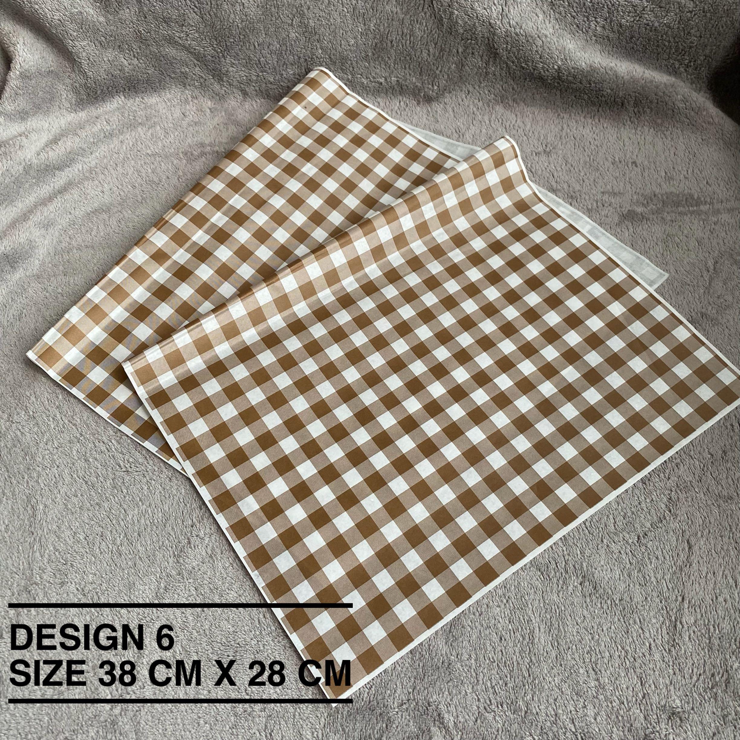 RESTOCKED 8 DESIGN 50 pcs for 8 READY STOCK CHECKERED PATTERN