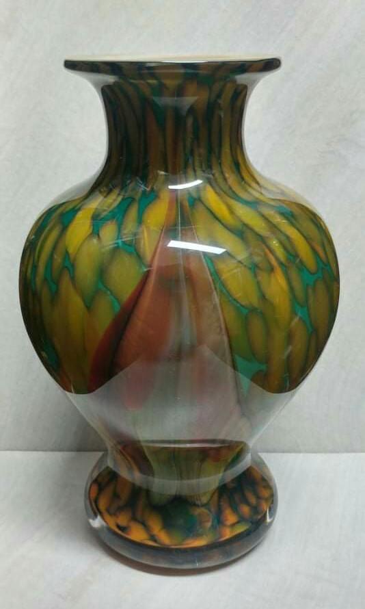 日本六十年代~ Osaka Kamei Glass 藝術玻璃灑金扭紋花瓶, 興趣及遊戲