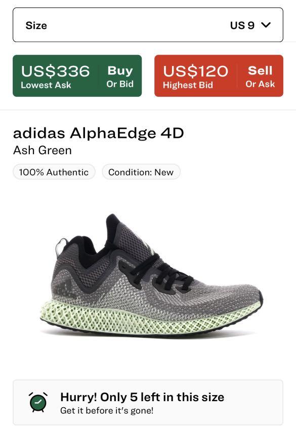 Alphaedge 4d ash green sales