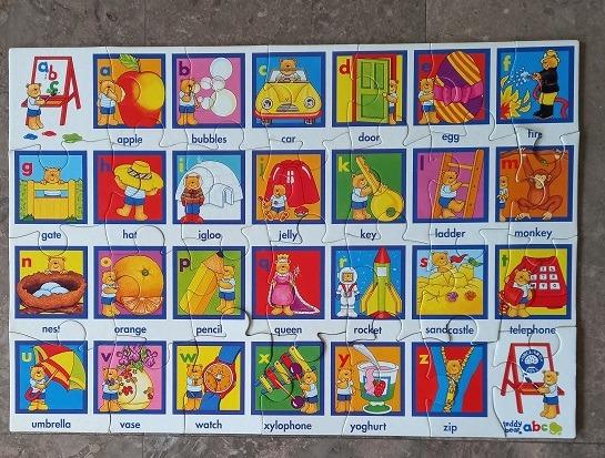 Alphabet Road Puzzle and ABC Floor Puzzle, Hobbies & Toys, Toys & Games