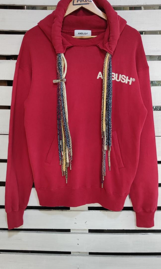 Ambush red hoodie top