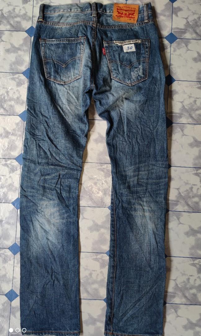 Authentic 501 Levis Jeans for Men, Men's Fashion, Activewear on Carousell